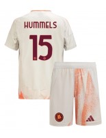 Otroške Nogometnih dresov AS Roma Mats Hummels #15 Gostujoči 2024-25 Kratki rokavi (+ hlače)